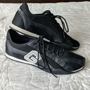Guess Black/Silver sneakers, size 8